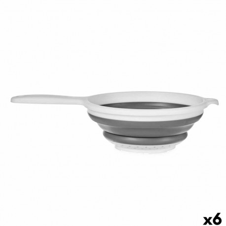 Strainer Kinvara CK15588-16 CK15588-16 White Grey polypropylene TPR 33,5 x 20 x 8 cm 20 x 33,5 x 3,5