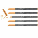 Felt-tip pens Edding 1200 Light orange (5 Units)