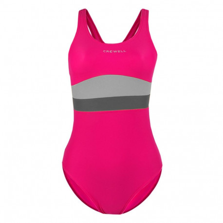 Crowell naiste ujumistrikoo Katie kol.04 40, roosa-hall