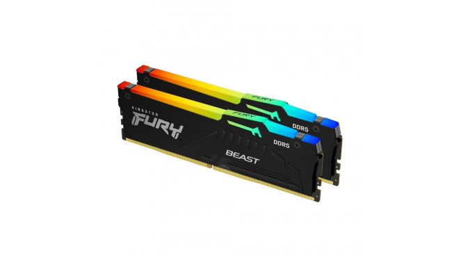 KINGSTON 16GB 5600MHz DDR5 CL40 DIMM 2 komplekt FURY Beast RGB