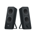 LOGITECH Z207 Speakers for PC 2.0-channel wireless Bluetooth 5 Watt Total black