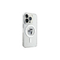 Karl Lagerfeld case for iPhone 15 Pro 6,1" KLHMP15LHGKCNOT transparent HC Magsafe IML KC Glitter