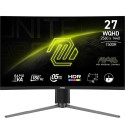 MSI MAG 27CQ6PF arvutimonitor 68.6 cm (27") 2560 x 1440 pikslit Wide Quad HD LCD must