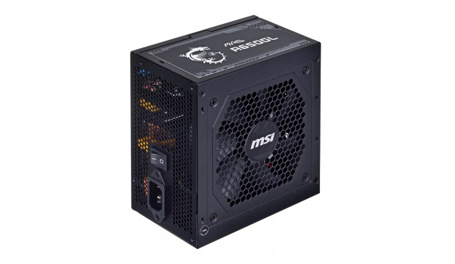 MSI MAG A650GL 650 W 120 mm 80 PLUS Gold toiteplokk