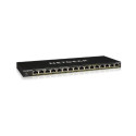NETGEAR GS316P Unmanaged Gigabit Ethernet (10/100/1000) Power over Ethernet (PoE) Black
