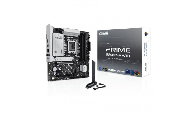 ASUS PRIME B860M-A WIFI Intel B860 LGA 1851 (Socket V1) micro ATX emaplaat