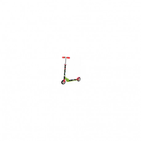 Kids scooter 12" with adjustable T-BAR "COSMOS", green|red