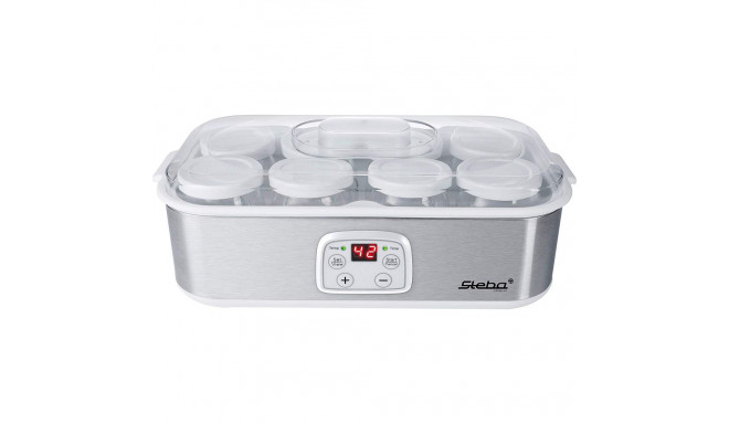 Steba JM 3, Yogurt Maker (stainless steel / white)