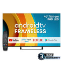 eSTAR Android TV 40"/101cm 2K FHD LEDTV40A3T2 Black