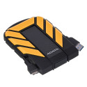 External Hard Drive - ADATA HD710 Pro 1TB USB 3.2 Gen 1 Shockproof Waterproof Black, Yellow