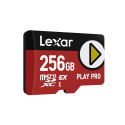 Lexar microSDXC Express PLAY Pro Express 7.1, R900/W600 C10 U3 UHS-I (V30) 256GB
