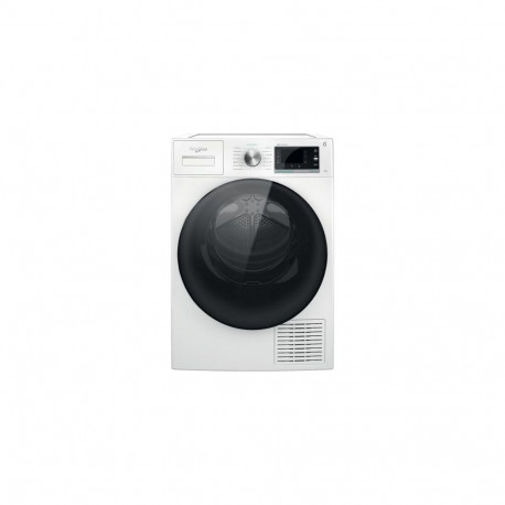 Whirlpool W7 D94WB EE tumble dryer Freestanding Front-load 9 kg A+++ Black, White