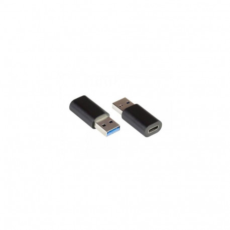 Alcasa USB-AD300 cable gender changer USB 3.0 / USB 3.1 (Gen. 1) A USB C Black
