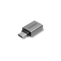 Axagon RUCM-AFA cable gender changer USB type C USB type A Metallic