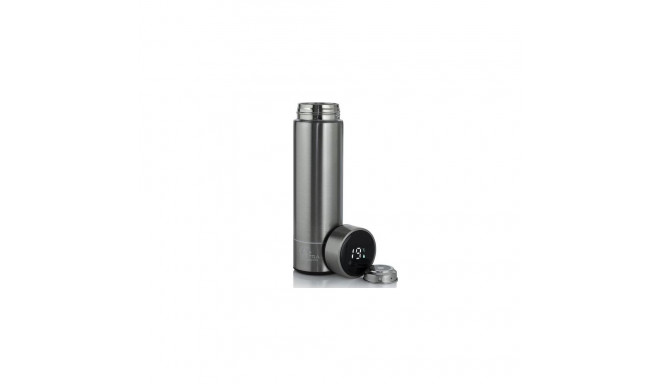 Extralink Thermal mug Smart Travel Mug Silver with LED display