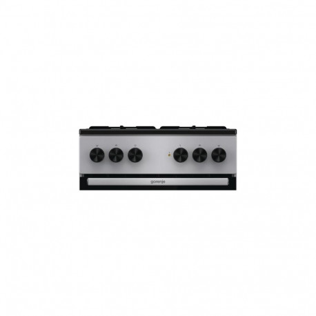 Gorenje MEK3011SB cooker Freestanding cooker Electric Gas Black, Grey
