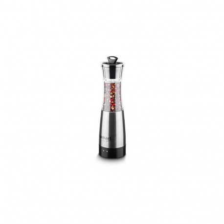 Lamart LT7012 seasoning grinder Salt & pepper grinder Black, Stainless steel, Transparent