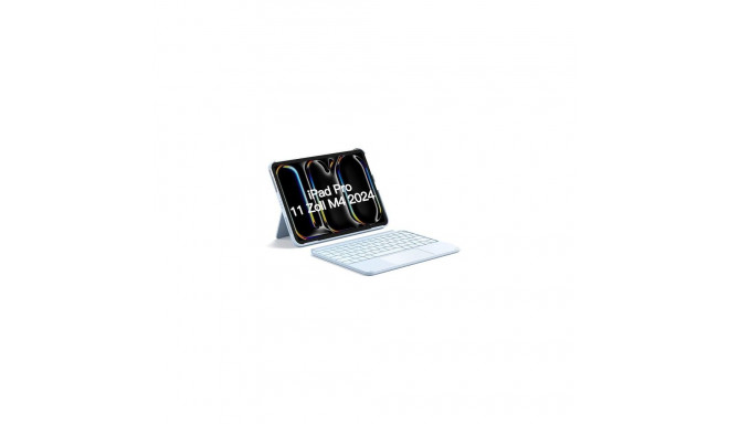 Inateck KB04122 QWERTZ Bluetooth Blue