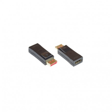 Alcasa HDMI-DP14G cable gender changer Displayport Black