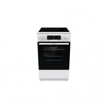 Gorenje GECS5C70WA cooker Freestanding cooker Electric Coil hob White