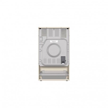 Gorenje GECS5B70CLI Freestanding cooker Electric Ceramic hob Beige