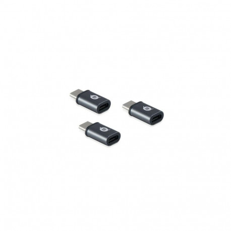 Conceptronic DONN USB-C to Micro USB OTG Adapter 3-Pack