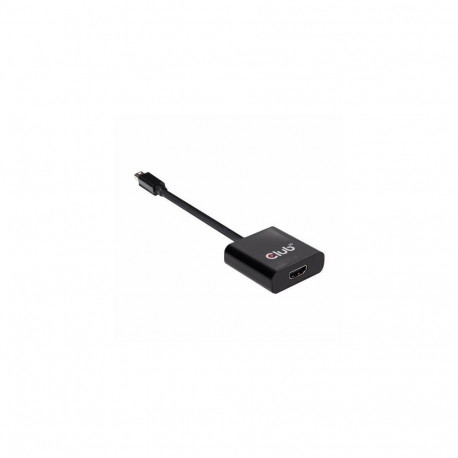 CLUB3D Mini DisplayPort 1.2 to HDMI 2.0 UHD Active Adapter