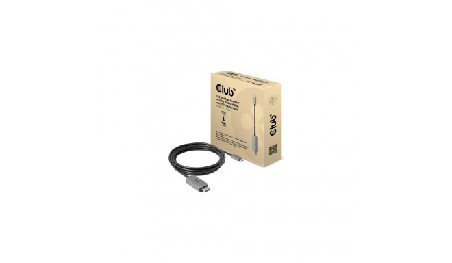 CLUB3D USB Gen2 Type-C to HDMI 4K120Hz 8K60Hz HDR10 with DSC1.2 Active Cable M/M 3m / 9.84ft