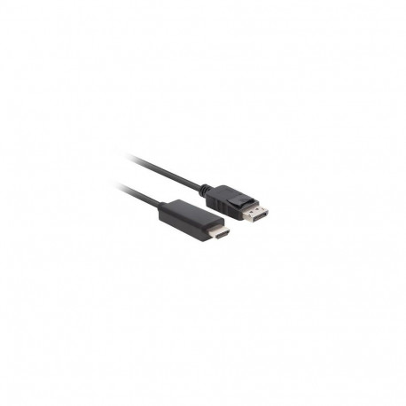 Lanberg CA-DPHD-11CC-0050-BK cable gender changer DisplayPort HDMI Black