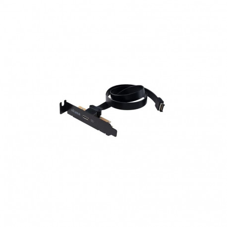 Akasa Low Profile PCI Bracket Cable with USB 3.1 Gen 2 Type-C