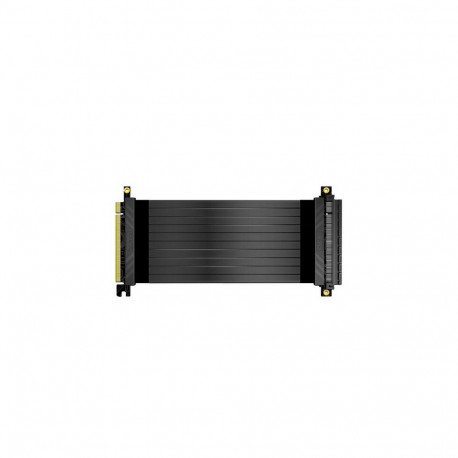 Akasa RISER BLACK X2, Premium PCIe 3.0 x 16 Riser cable,20CM 180° PCIe 3.0 x16 Female 180° PCIe 3.0