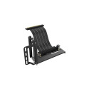 Akasa RISER BLACK PRO, Vertical GPU Holder with Premium PCIe 3.0 Riser Cable