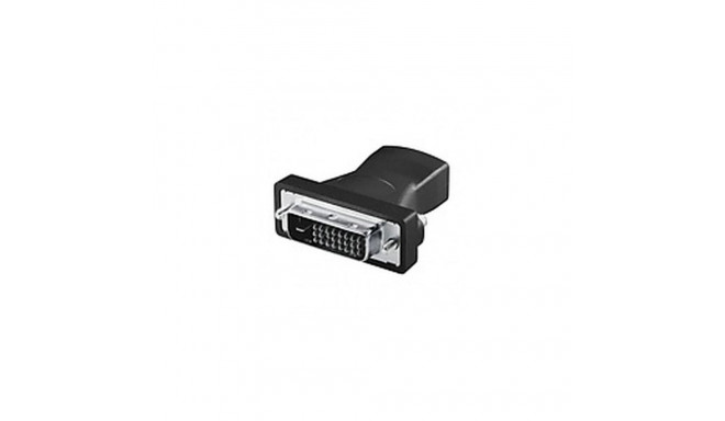 LogiLink HDMI to DVI Adapter HDMI 19-pin female DVI-D (24+1) male Black