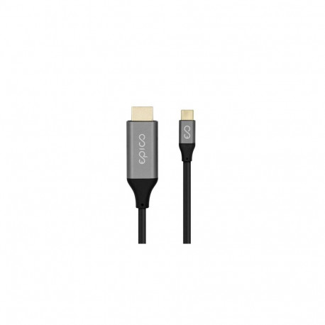 Epico 9915101900026 cable gender changer USB - C HDMI Black, Grey