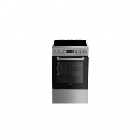 Beko FSM57300GX Freestanding cooker Electric Ceramic Stainless steel