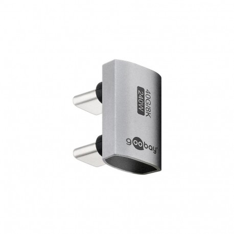 Goobay 74446 cable gender changer USB-C Silver