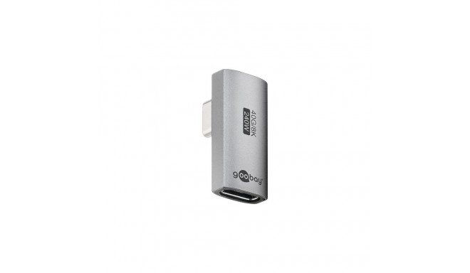 Goobay 74443 cable gender changer USB-C Silver