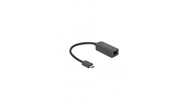 DeLOCK Adapter USB Type-C male to 2.5 Gigabit LAN compact