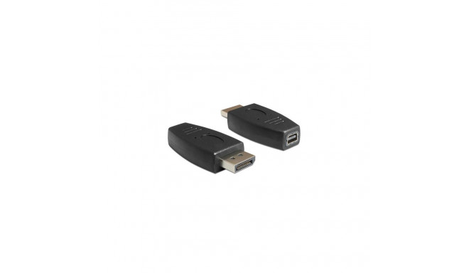 DeLOCK 65237 cable gender changer Displayport mini Displayport Black