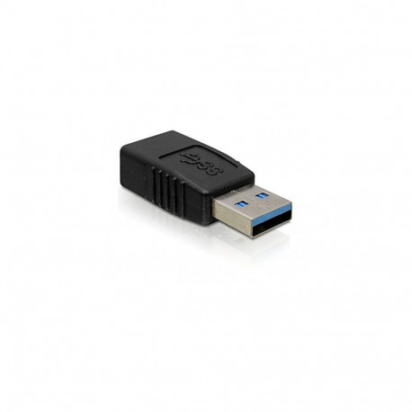 DeLOCK USB 3.0-A Adapter USB-A Black