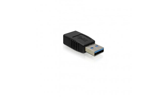 DeLOCK USB 3.0-A Adapter USB-A Black