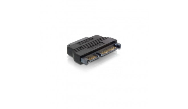 DeLOCK SATA 22-pin / Slim SATA Adapter SATA 22-pin M Slim SATA 13-pin FM Black