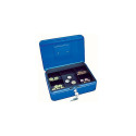 Wedo Cash box size 2 cash/ticket box Blue