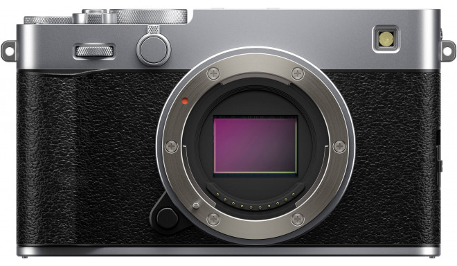 Fujifilm X-E5 kere, hõbedane
