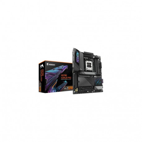 GIGABYTE X870E AORUS PRO Motherboard - Supports AMD Ryzen 9000 CPUs, 16+2+2 Phases Digital VRM, up t