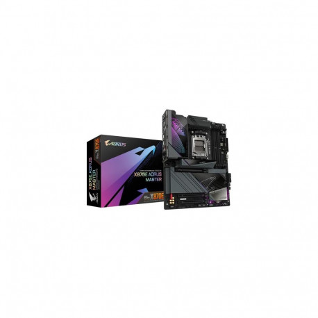 GIGABYTE X870E AORUS MASTER Motherboard - Supports AMD Ryzen 9000 CPUs, 16+2+2 Phases Digital VRM, u