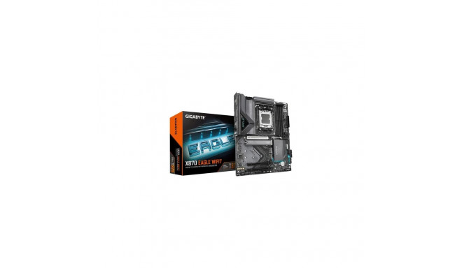 GIGABYTE X870 EAGLE WIFI7 Motherboard - Supports AMD Ryzen 9000 CPUs, 14+2+2 phases VRM, up to 8000M