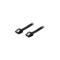 Deltaco SATA-1003 SATA cable 1 m Black