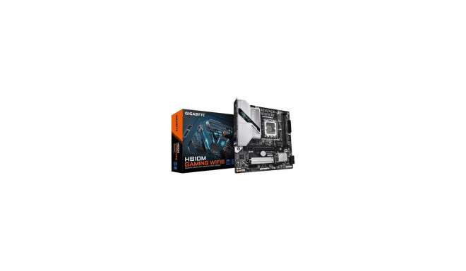 GIGABYTE H810M GAMING WIFI6 Motherboard - Intel Core Ultra (Series 2) CPUs, 4+1+2 Phases VRM, up to 