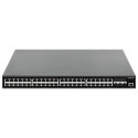 Intellinet 48-Port Gigabit Ethernet PoE+ Layer 2+ Managed Switch with Six 10G SFP+ Uplinks IEEE 802.